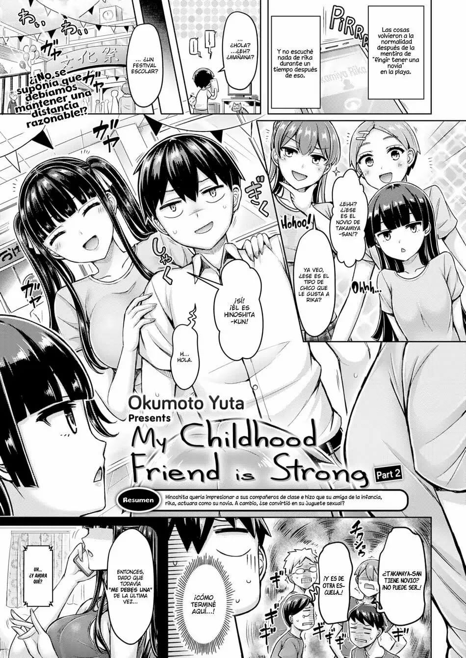 [Okumoto Yuuta] Ore no Osananajimi Tsuyoi / Mi Amiga de la Infancia es Fuerte Ch. 1-2 + Bonus [Spanish] [Digital] - Page 20