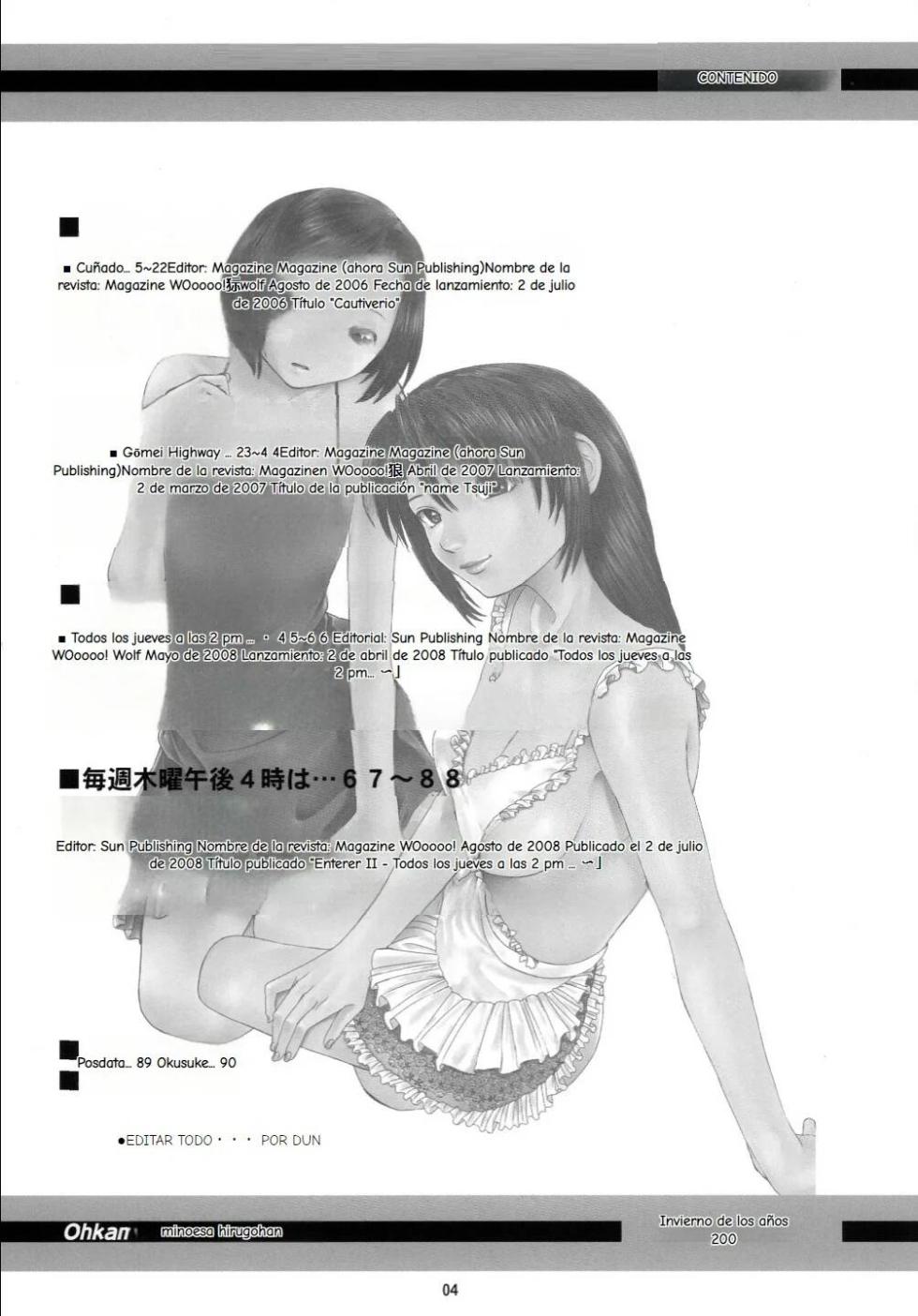 (C77) [RPG COMPANY 2 (usi)] Ookami no Esa -Hirugohan- [spanish] - Page 3