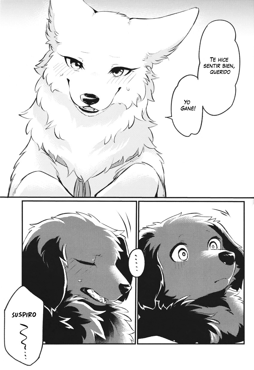 (Kemoket 13) [Kaiten ParaDOGs (Minaga Tsukune)] Hakoniwa Upset | Upset in the Courtyard [Spanish] - Page 25