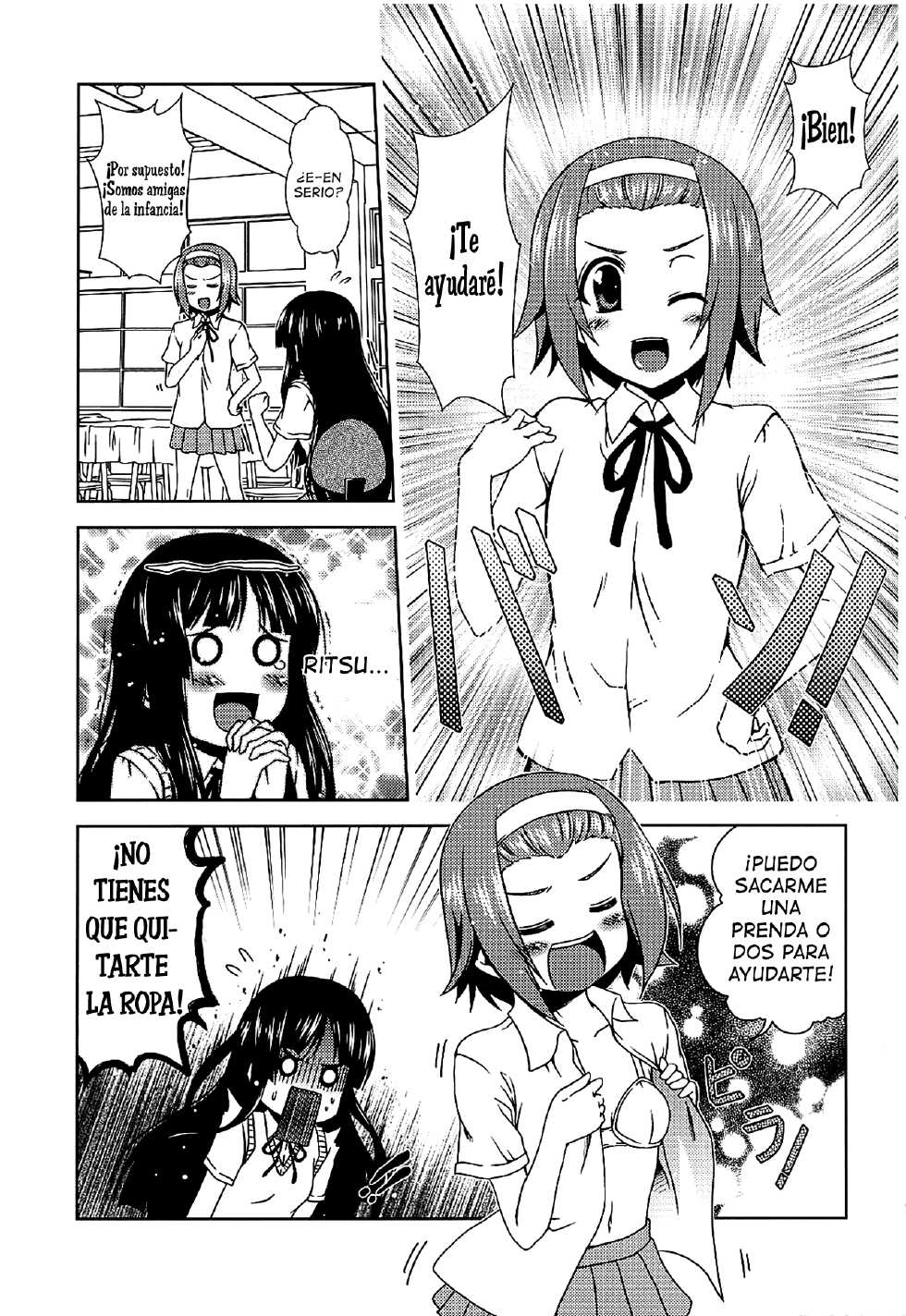(COMIC1☆3) [Yumemigachi Campus (Kouji)] Miottemasu♪ (K-ON!) [Spanish] [Lateralus-Manga] - Page 6