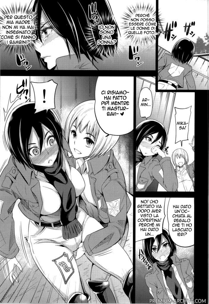 (C85) [Momoiro Rip (Sugar Milk)] VENOM POTION | Pozione Velenosa (Shingeki no Kyojin) [Italian] - Page 6