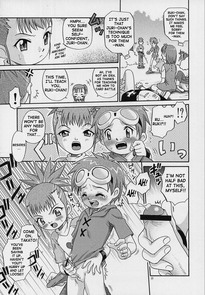 (CCOsaka37) [Studio Tar (Kyouichirou, Shamon)] Takato Ijiri (Digimon Tamers) [English] [SaHa] - Page 11