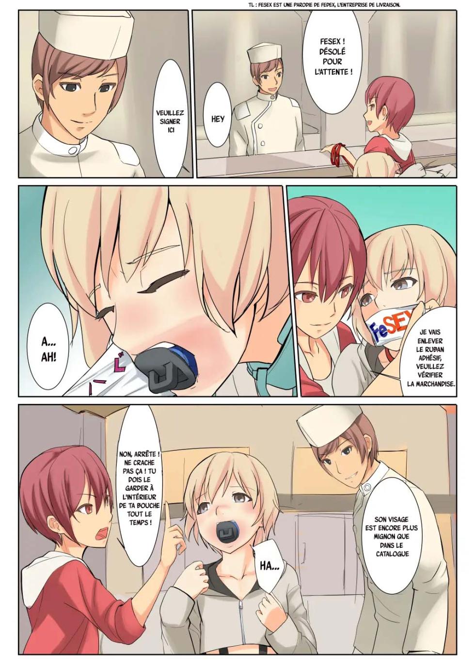 [Hakuyagen] Ningen Suisou | Human Fish Tank [French] [Saomora] - Page 6