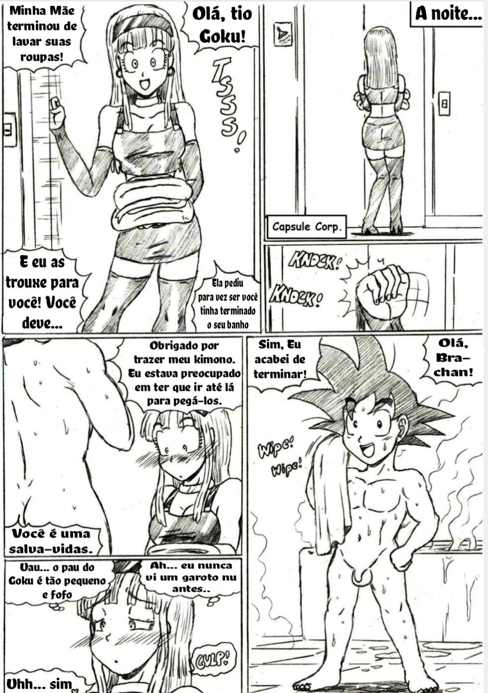 My Fathers Hot Rival - kid Goku X Bra BONUS - Page 2