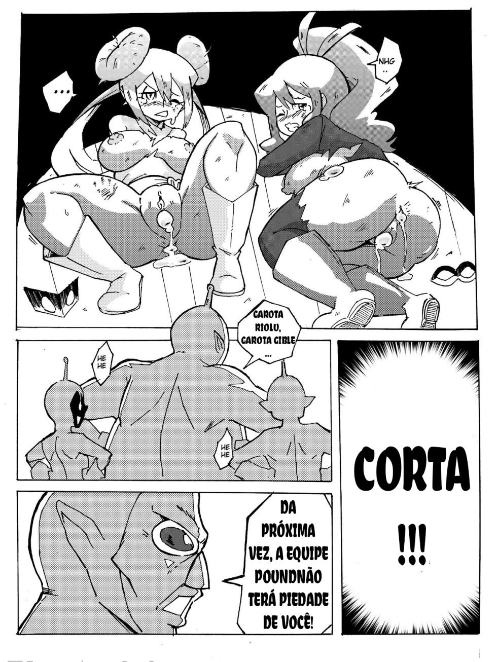 Riolu Girl & Gible Girl Pound Town (Pokemon) - Page 15