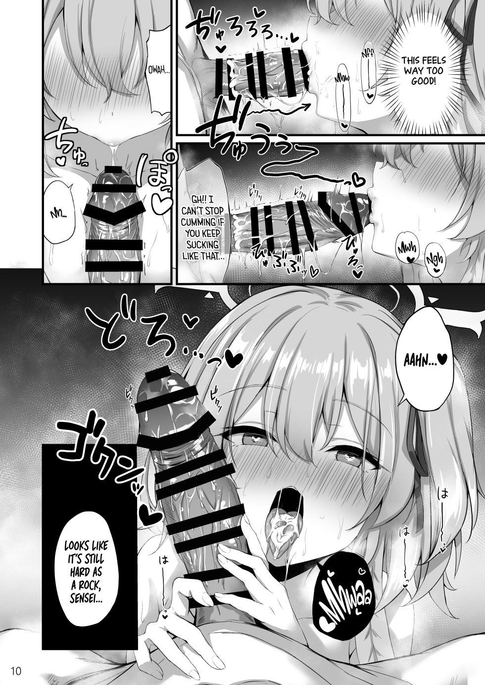 [NNL (Mary-san)] Sensei, Okagen Dou desu ka? | Sensei, how are you holding up? (Blue Archive) [English] [Tea Party Scans] [Digital] - Page 11