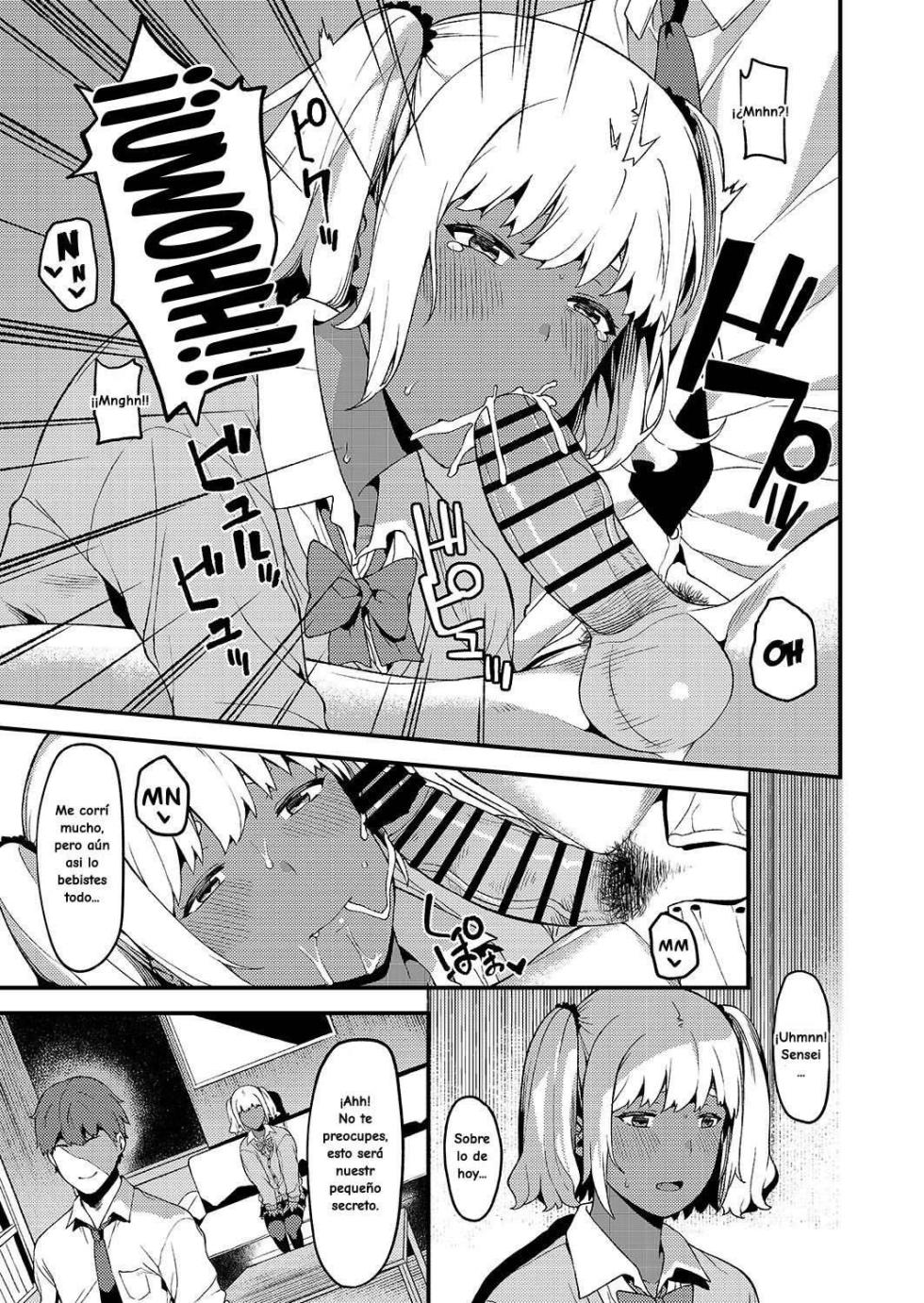 [Piruporo (Highlow)] Kokoro wa Kare ni, Karada wa Sensei ni. [Spanish] [UNION ANIME + Neko Time] [Digital] - Page 9