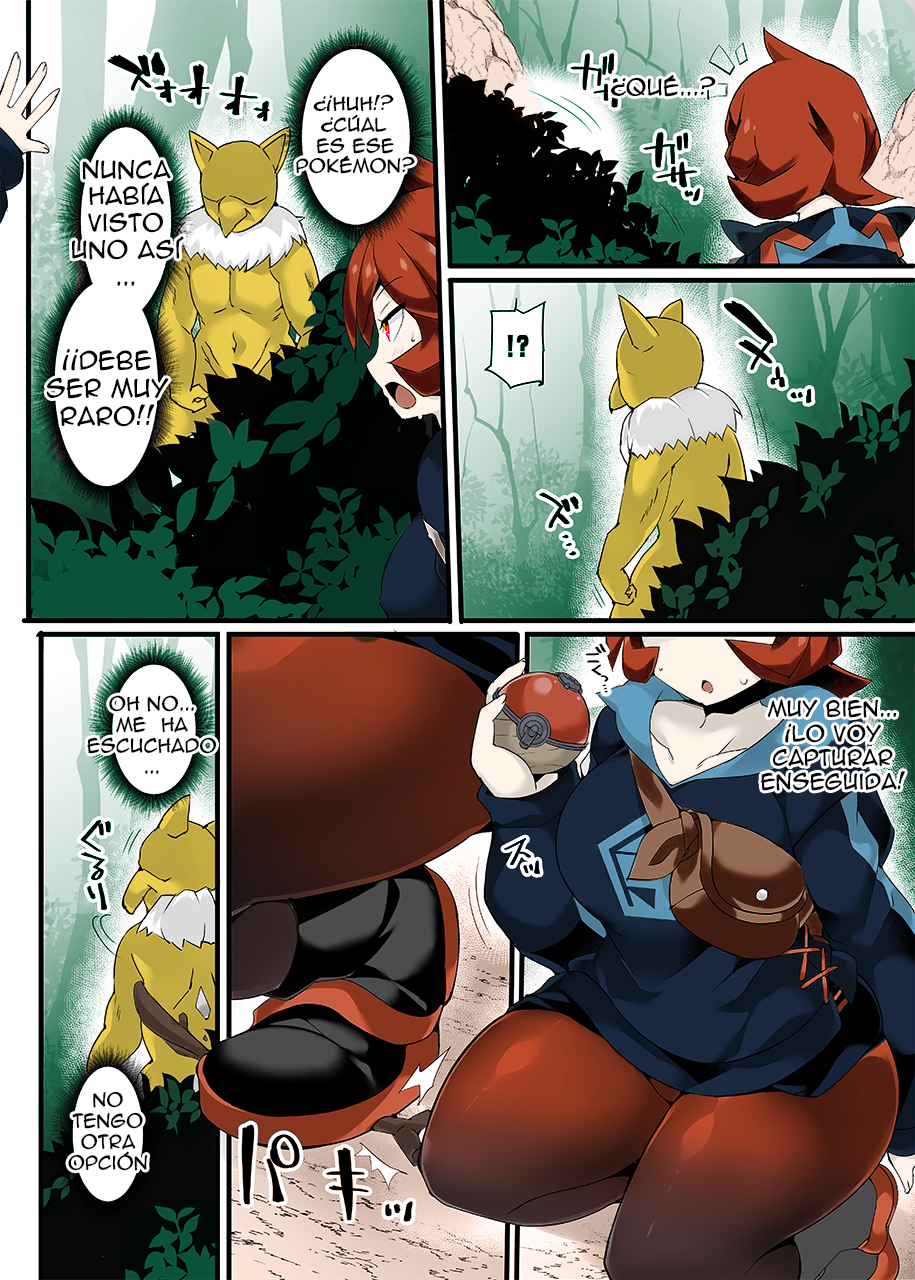[Stapspats (Hisui)] VS Saimin Pokemon Series Vol. 1 Arezu VS Hypno (Pokémon Legends: Arceus) [Spanish] [Colorized] [Digital] - Page 5