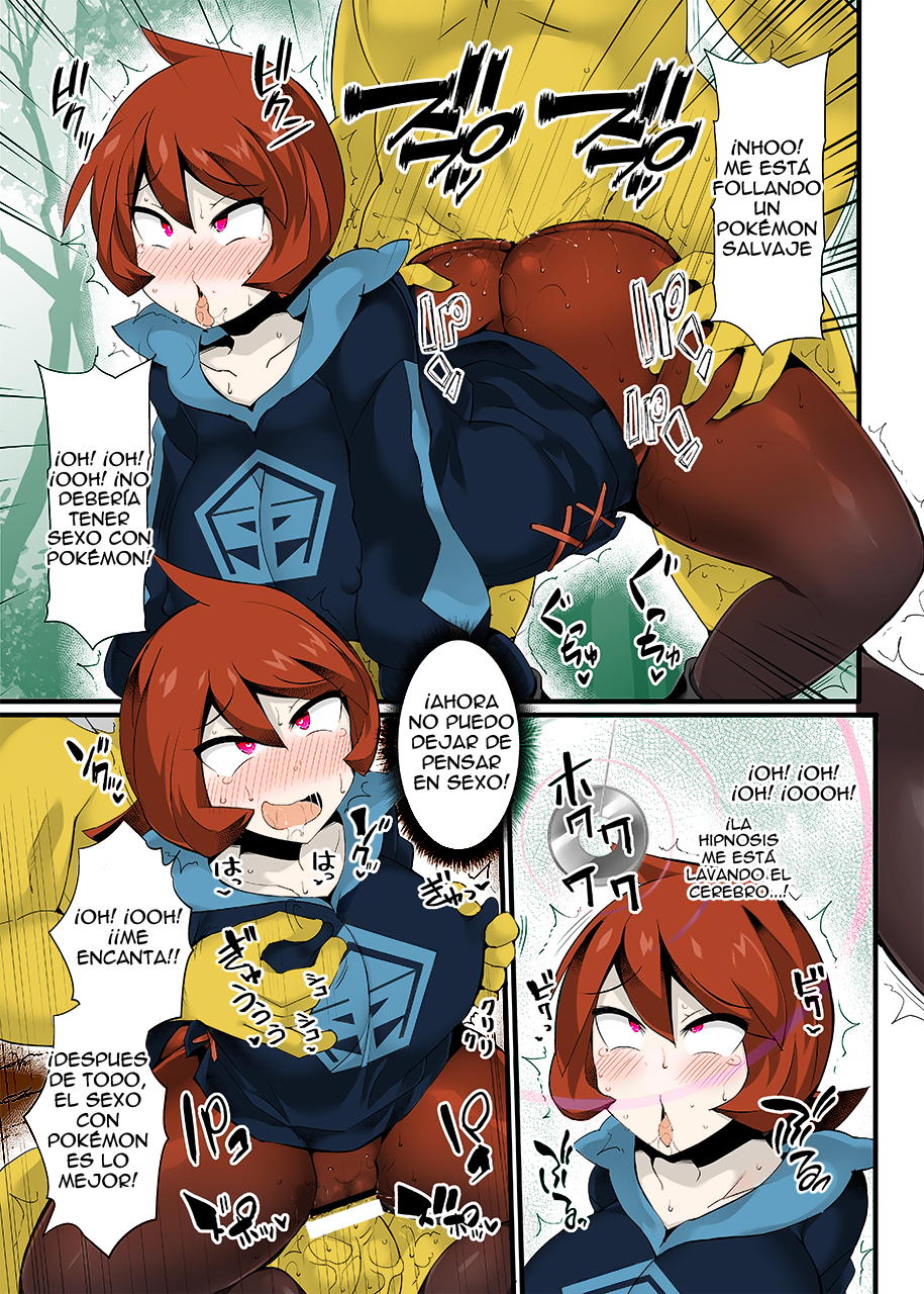 [Stapspats (Hisui)] VS Saimin Pokemon Series Vol. 1 Arezu VS Hypno (Pokémon Legends: Arceus) [Spanish] [Colorized] [Digital] - Page 16