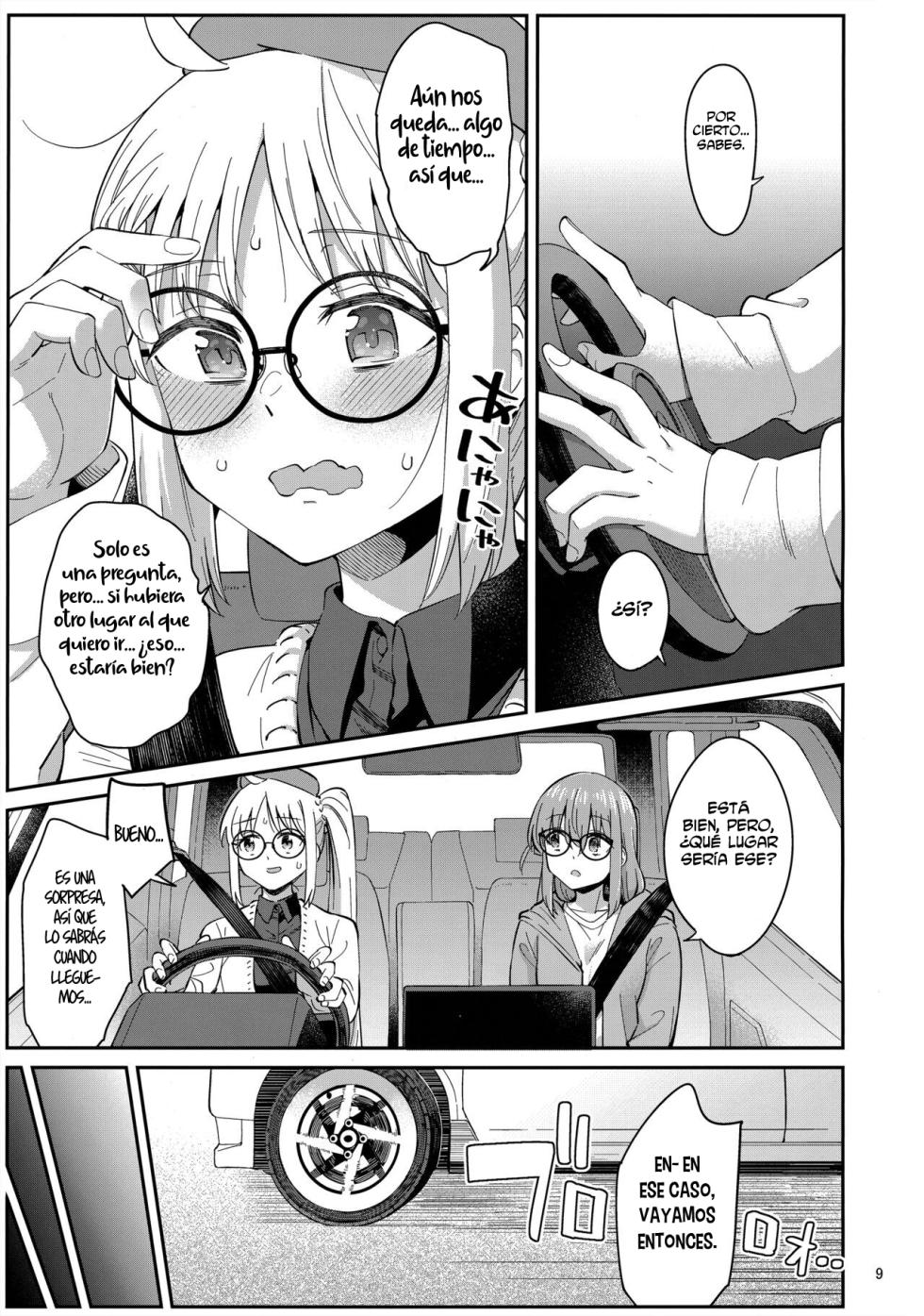 (C103) [Surface Tension (Orikuchi Hirata)] Netsu o Mazete Shin o Tokashite | Derritiendo tu corazón con cariño (Bocchi the Rock!) [Spanish][INSOMNIA] - Page 8
