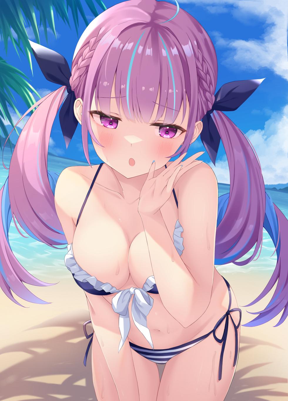 [Kurono Yuzuko] Aqu-tan Ecchi (Minato Aqua) - Page 3
