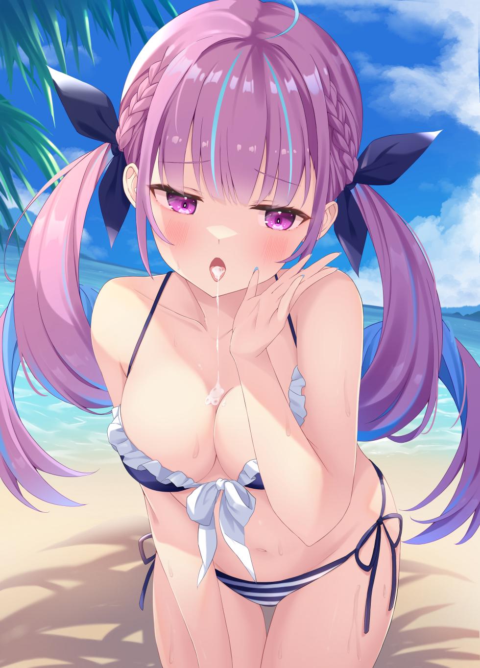 [Kurono Yuzuko] Aqu-tan Ecchi (Minato Aqua) - Page 5