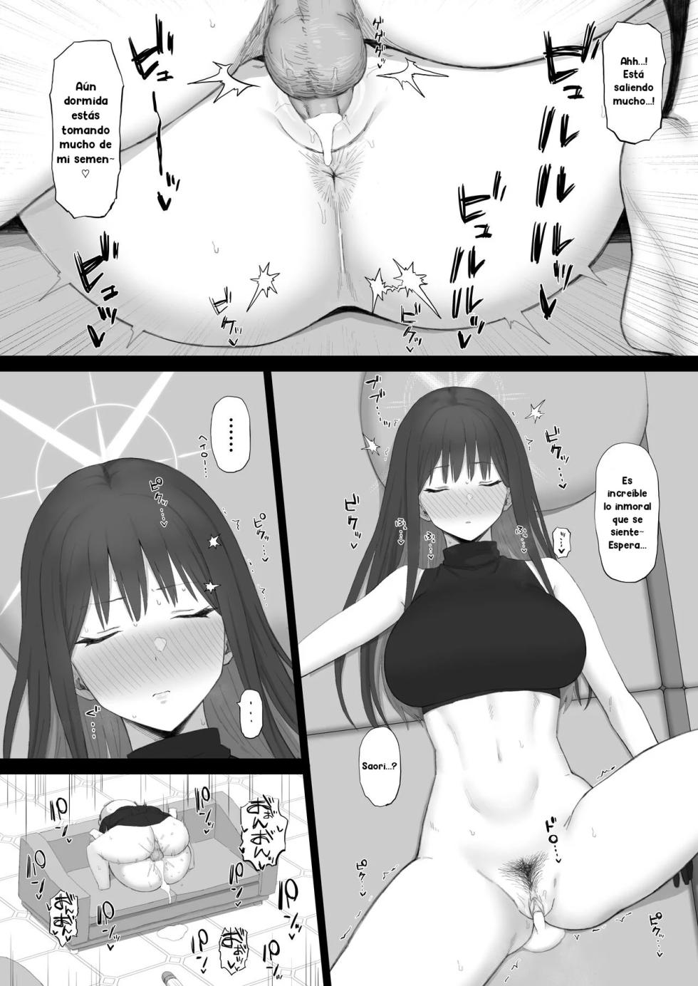 [Gomuhachi (Gomu)] Muchi ni Shokuzai Kyouiku ni Nikuyoku (Blue Archive) [Spanish] [MultiWaifu Ganga] [Digital] - Page 21