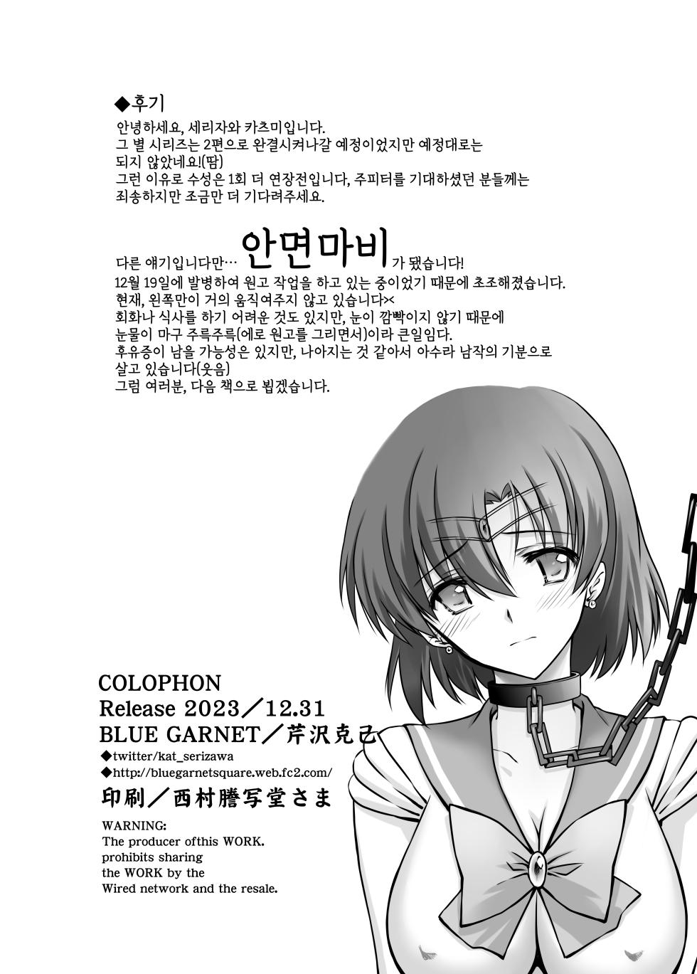 [BLUE GARNET (Serizawa Katsumi)] Sono Hoshi wa Yogosarete 4 | 그 별은 더럽혀지고 4 (Bishoujo Senshi Sailor Moon) [Korean] {역식채널} [Digital] - Page 18