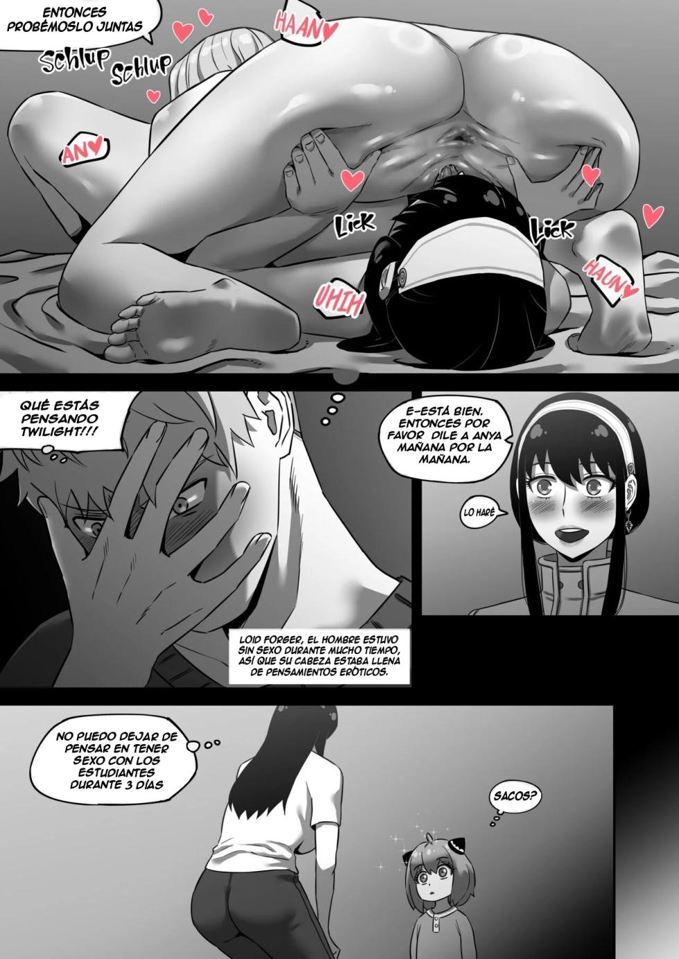 [AKAIMELON] Klein Ryou Kyouyou Nikubenki Nyuugyuu Babaa Yor Forger 2 (SPY X FAMILY) [Spanish] [Bastspanish2] - Page 14
