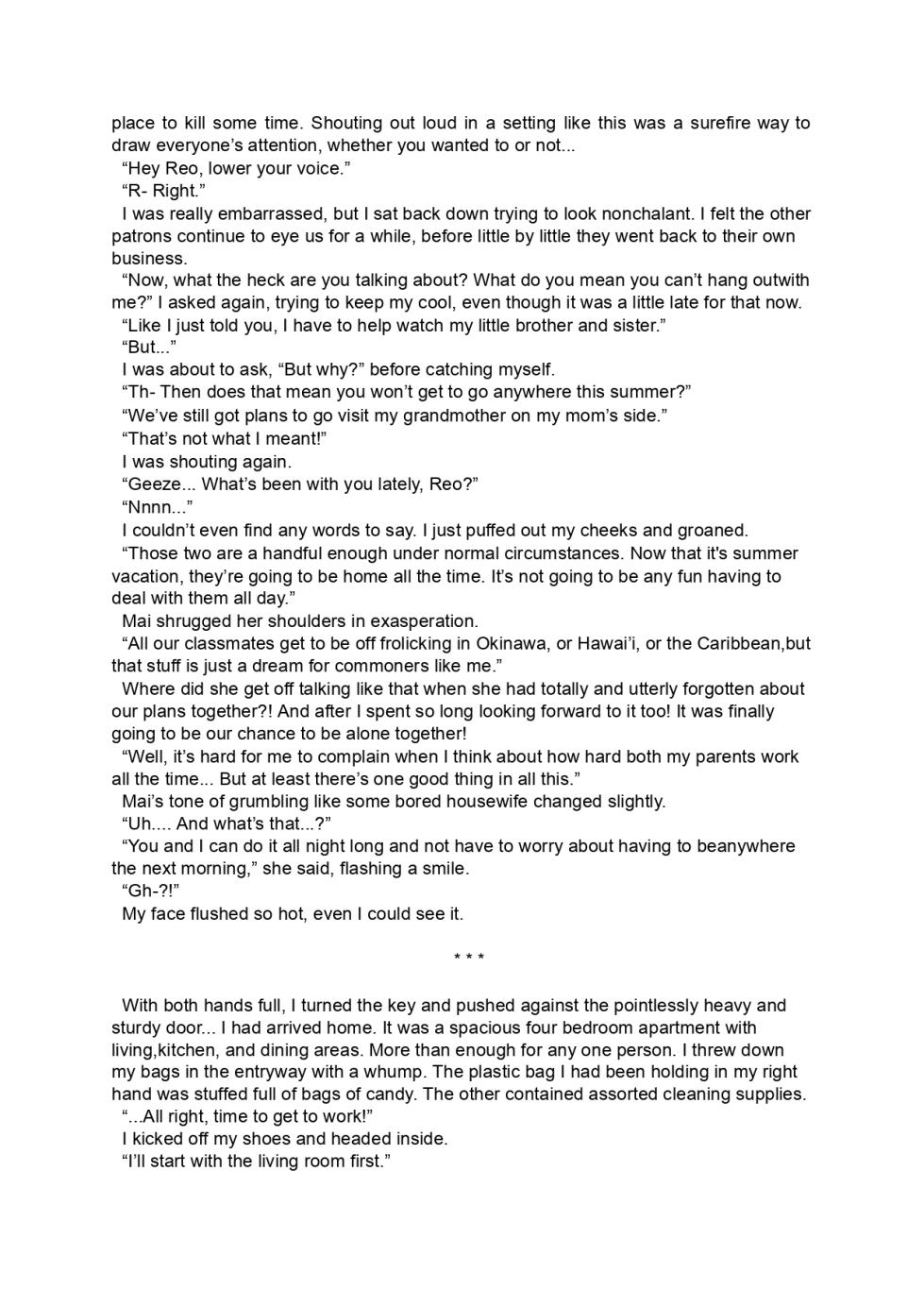 [Luminosity, Fuguriya (Peko)] Sono Hanabira ni Kuchizuke o - Futari no Atsui Natsu | A Kiss For The Petals - Our Hot Summer Together [English] [Ralen] - Page 10