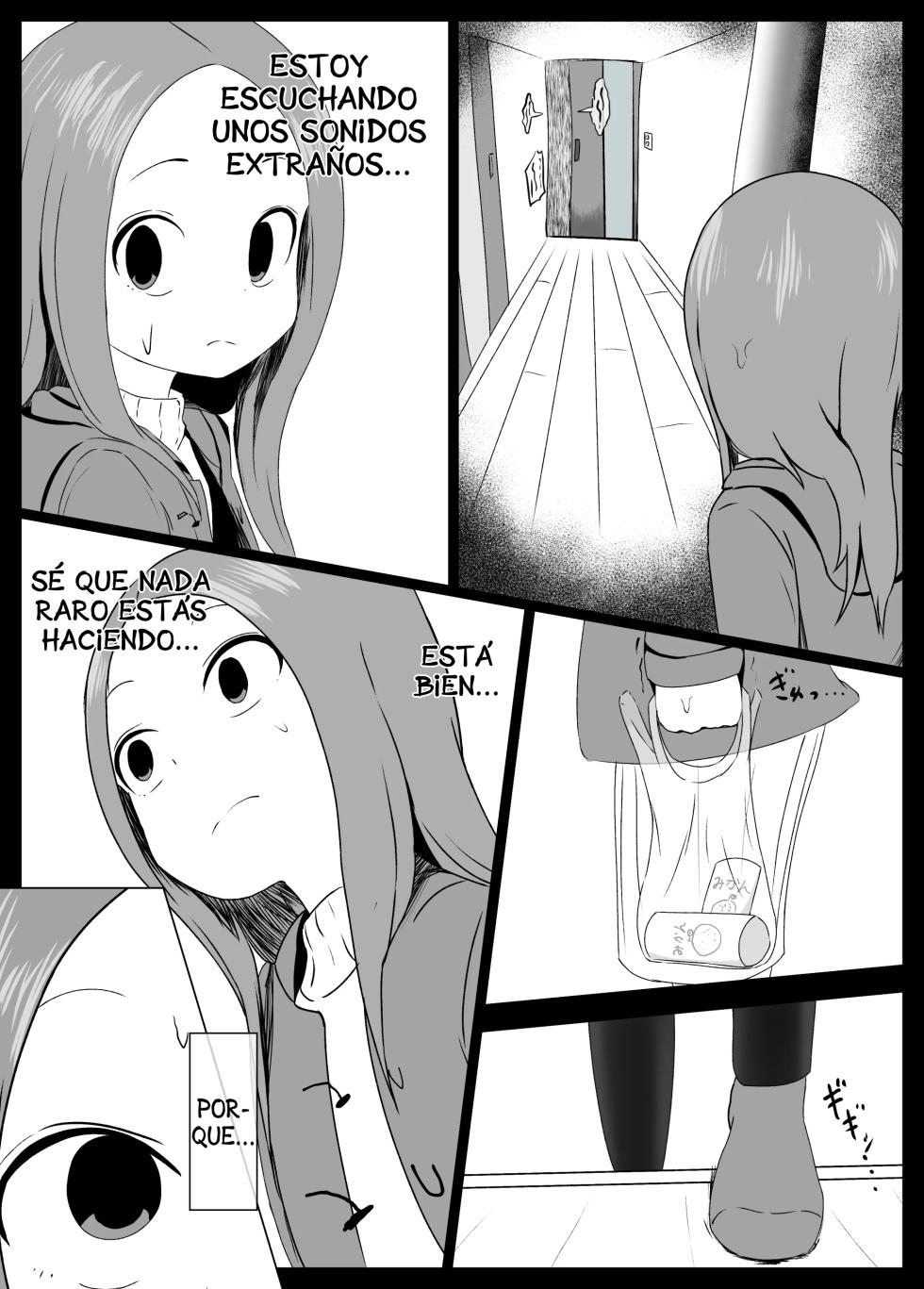 [Jakky] Houjou-san ni Nishikata o Netorareru Takagi-san | Houjou-san logra que Nishikata vuelva cornuda a Takagi-san  (Karakai Jouzu no Takagi-san)  [Spanish] [EL SEMEN] - Page 8