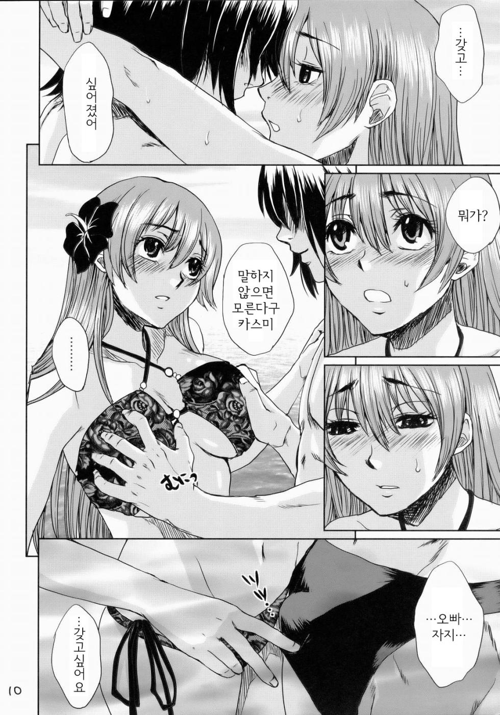 (C73) [Todd Special (Todd Oyamada)] Beach Pai! Kasumi-chan Pink (Dead or Alive Xtreme Beach Volleyball) [Korean] [중심구멍] - Page 9