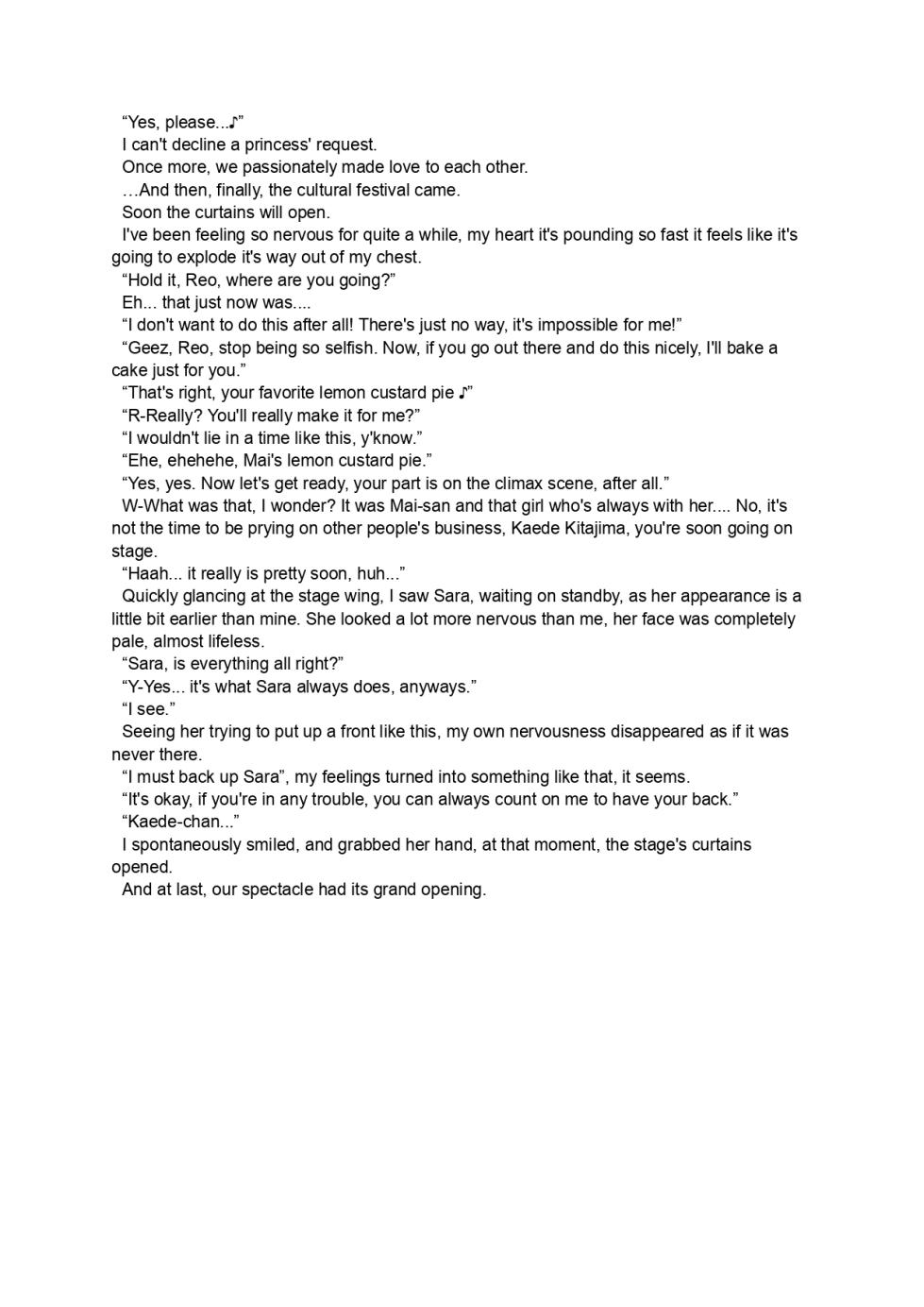 [Luminosity, Fuguriya (Peko)] Sono Hanabira ni Kuchizuke wo - Curtain Call wa Owaranai | A Kiss For The Petals - The Curtain Call Never Ends [English] - Page 31