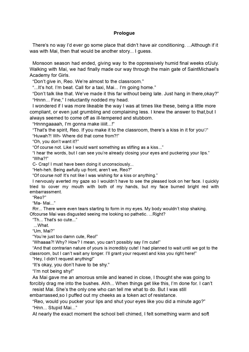 [LUMINOCITY, Fuguriya (Peko, Sano Shinichirou)] Sono Hanabira ni Kuchizuke o - Natsu o Gyutto ne! | A Kiss For The Petals - Seize the Summer!  [English] [Ralen] - Page 5