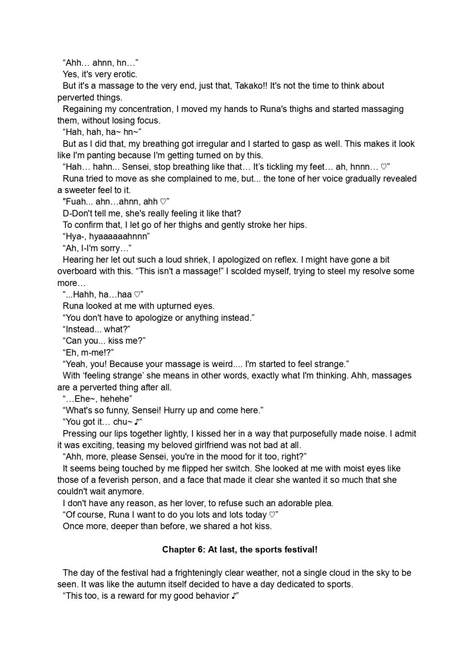 [LUMINOCITY, Fuguriya (Peko)] Sono Hanabira ni Kuchizuke o Futari no Goal Tape! | A Kiss For The Petals - Crossing the Finish Line Together [English] - Page 26