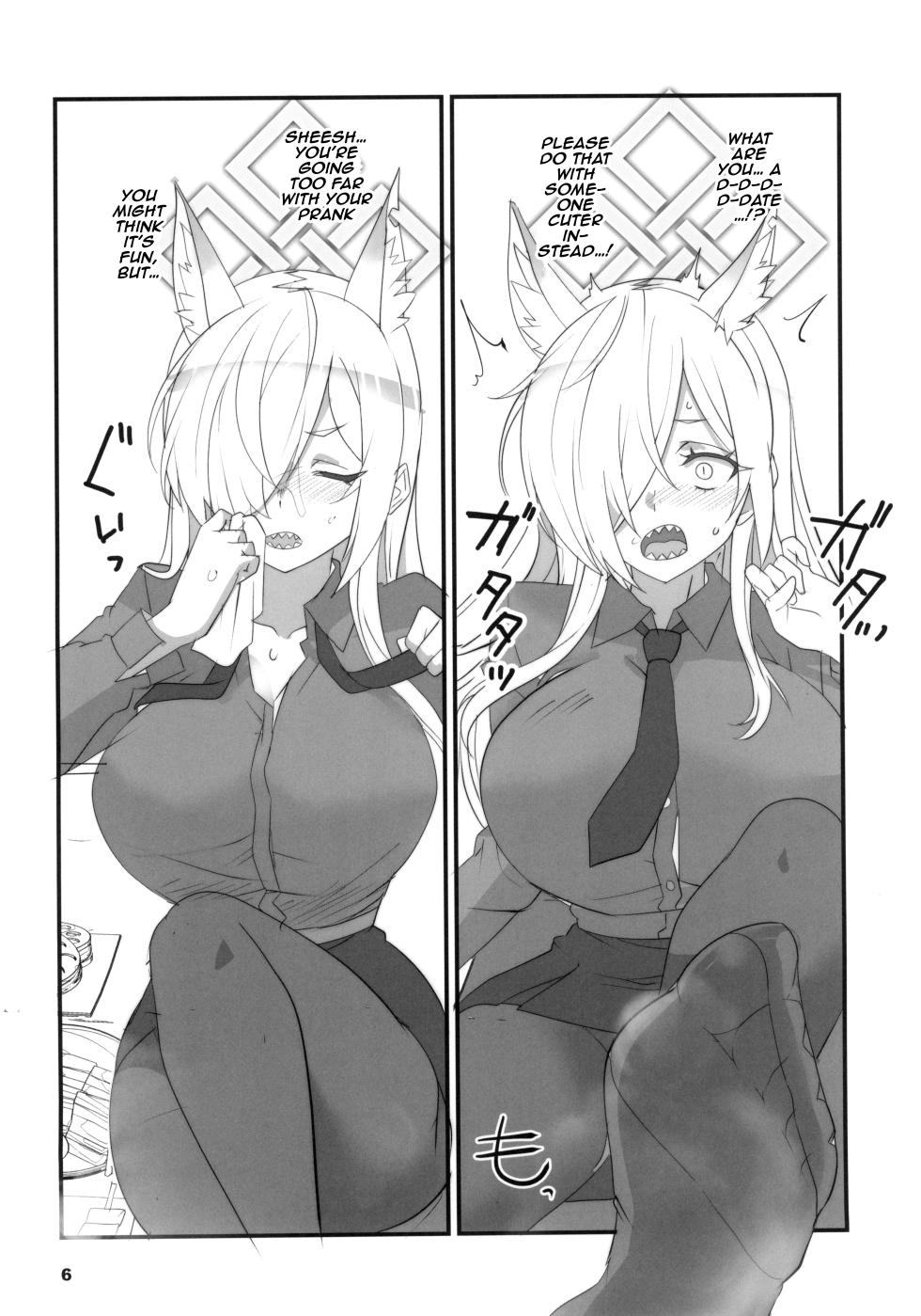 (C102) [BlueMage (Aoi Manabu)] Kao no Yoi Kyouken | The Mad Dog With a Pretty Face (Blue Archive) [English] {Doujins.com} - Page 6