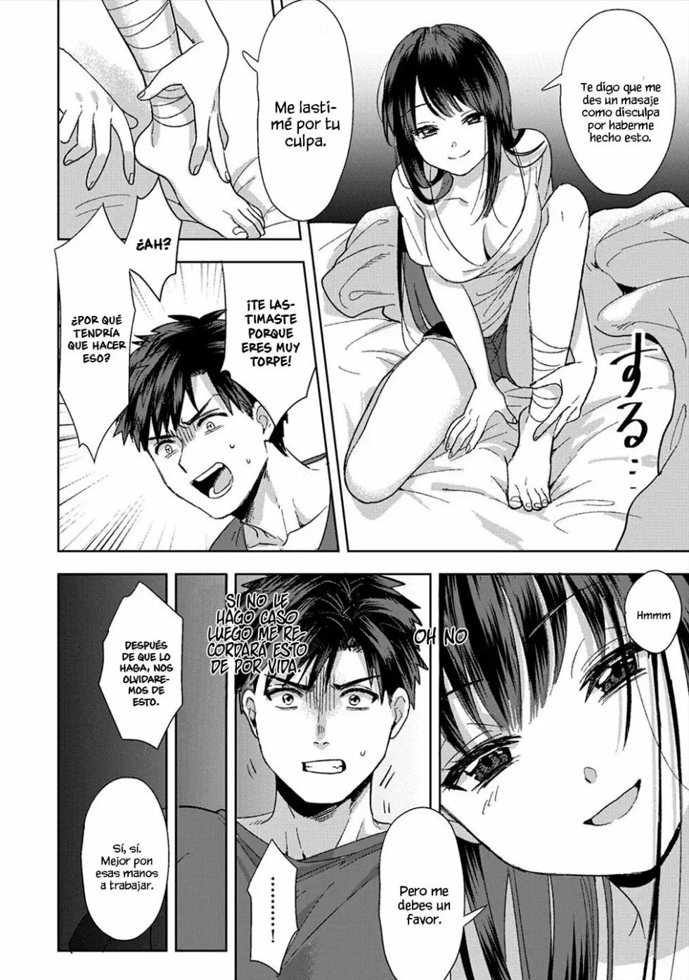 [Akao, Anaran] Konomi ja Nai kedo ~Mukatsuku Ane to Aishou Batsugun Ecchi (1) | Mi hermana mayor no es mi tipo pero tenemos una increible quimica sexual 1 [Spanish] [Muslos no Sekai] - Page 11