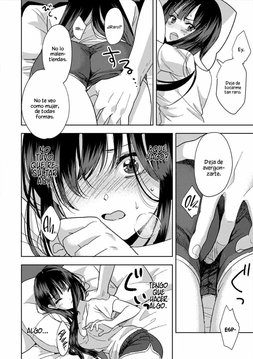 [Akao, Anaran] Konomi ja Nai kedo ~Mukatsuku Ane to Aishou Batsugun Ecchi (1) | Mi hermana mayor no es mi tipo pero tenemos una increible quimica sexual 1 [Spanish] [Muslos no Sekai] - Page 15