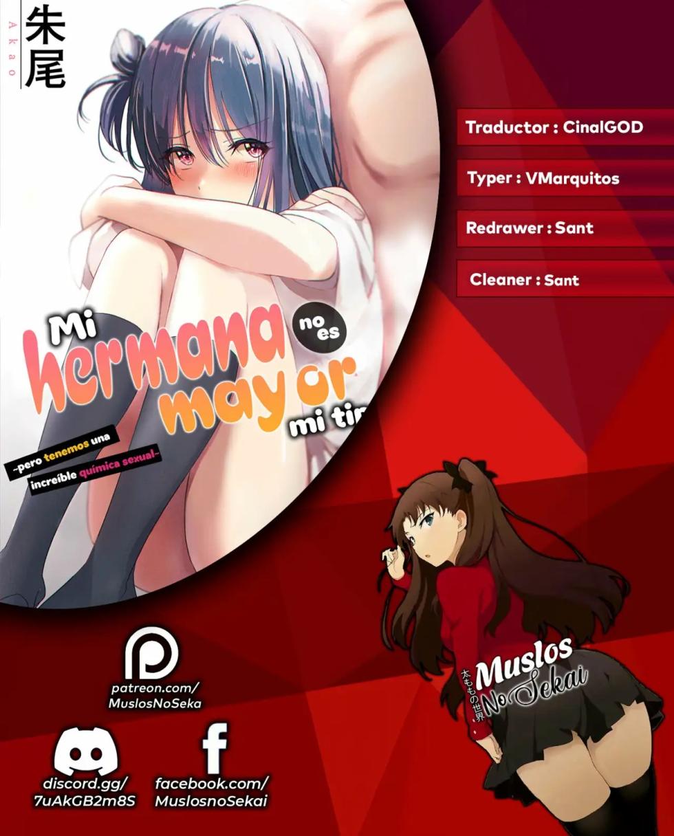 [Akao, Anaran] Konomi ja Nai kedo ~Mukatsuku Ane to Aishou Batsugun Ecchi~ (6) | Mi hermana mayor no es mi tipo pero tenemos una increible quimica sexual 6 [Spanish] [Muslos no Sekai] - Page 38