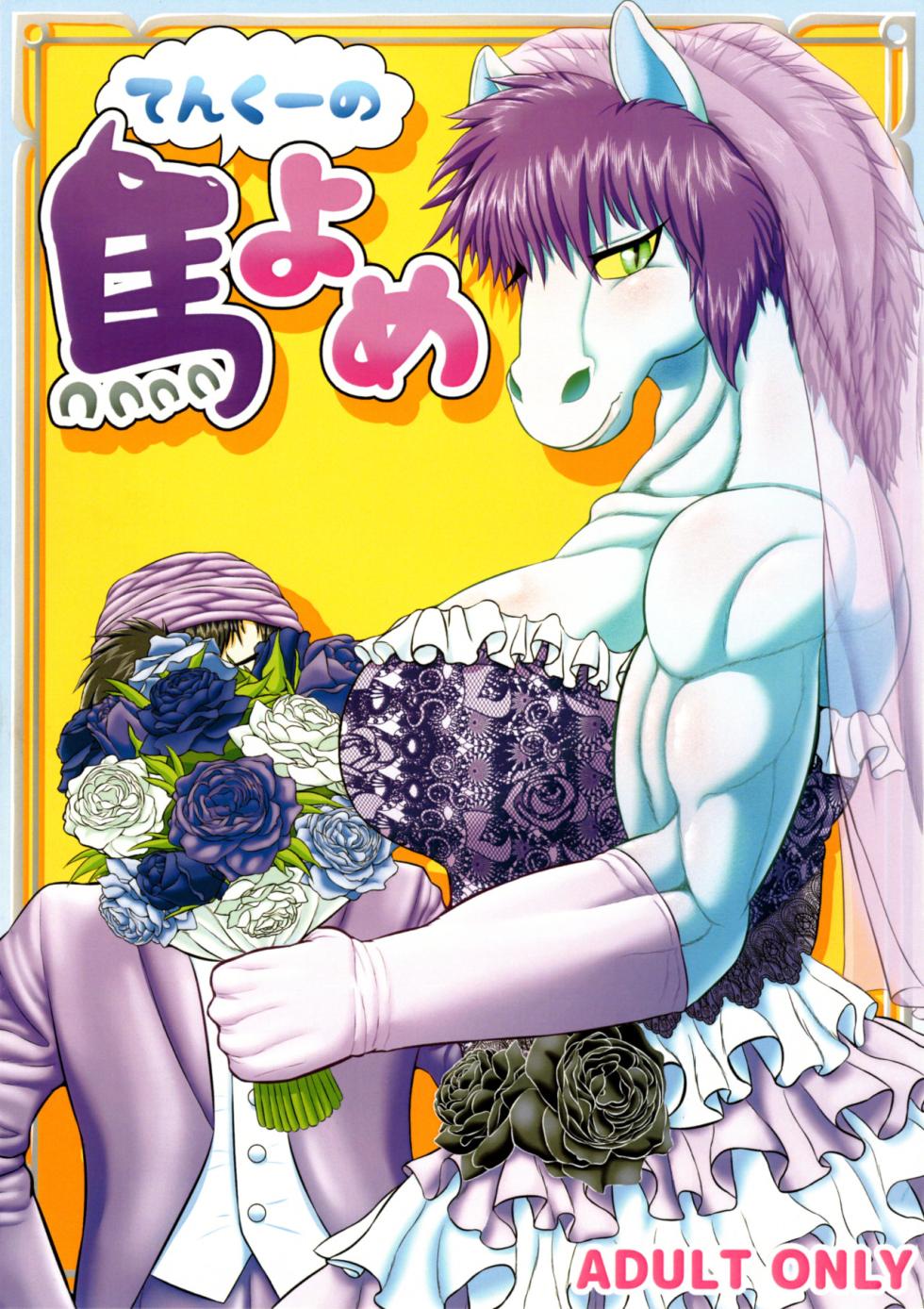 (Kansai! Kemoket 5) [Seiitsukyou (Goto-Beido)] Tenkuu no Uma Yome (Dragon Quest V) [English] [AkazaChan] - Page 1