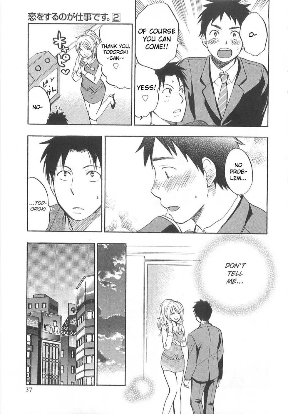 [Harumi Chihiro] Koi o Suru no Ga Shigoto Desu. - Falling In Love Is Work. 2 [English] - Page 38