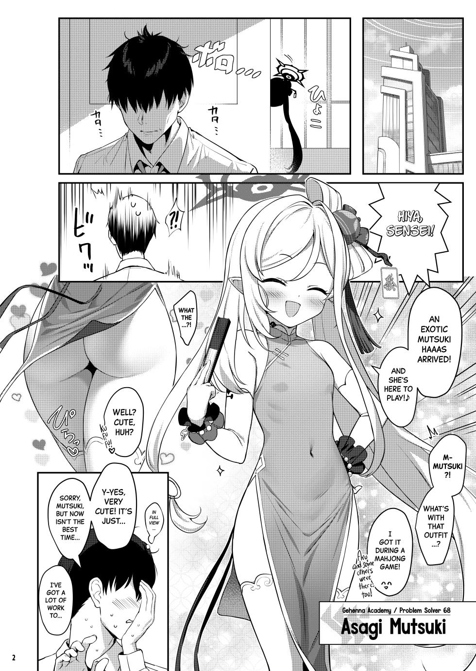 [Horizontal World (Matanonki)] Muchuhime (Blue Archive) [English] [head empty + Black Grimoires] [Digital] - Page 2
