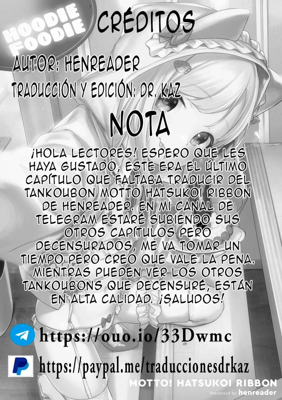 [Henreader] Minatsu no Sei | La culpa de Minatsu (Motto! Hatsukoi Ribbon) [Spanish] [Dr. Kaz] [Decensored] [Digital] - Page 35