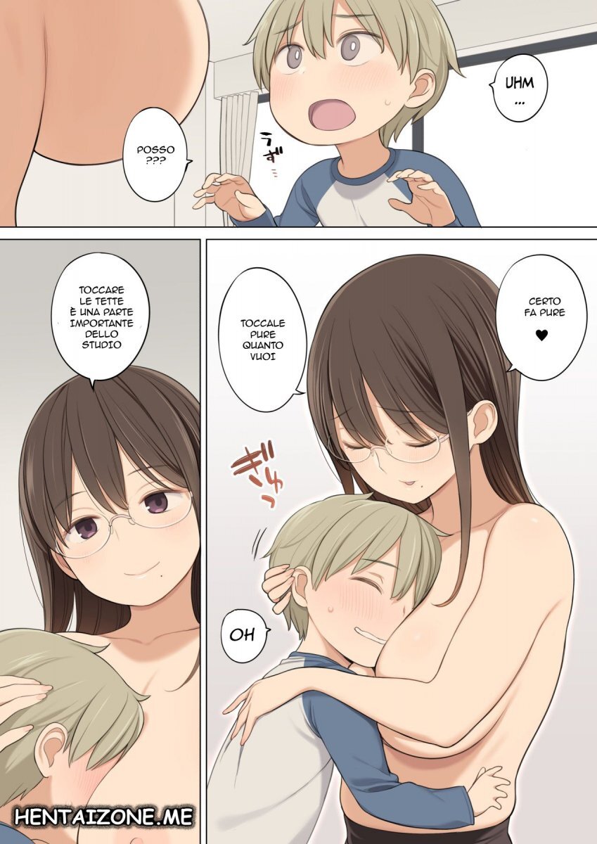 ‎[Higuma-ya (Nora Higuma)] Oppai o Sawarasete Kureru Katei Kyoushi no Onee-san no Hanashi | Il Mio Pupillo [Italian] - Page 4