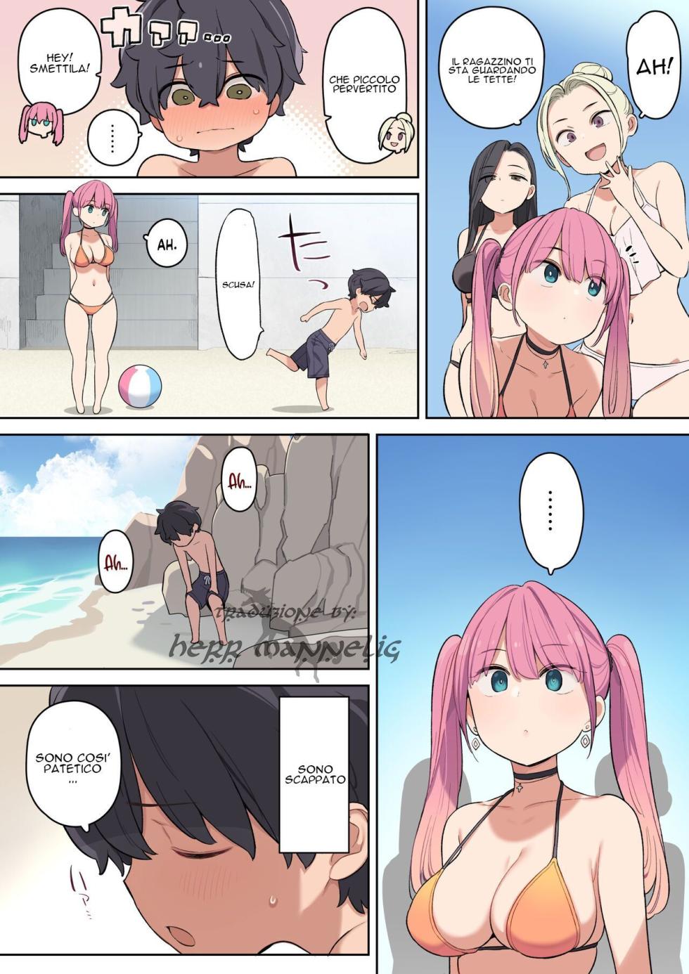 [Higuma-ya (Nora Higuma)] Moshi Umibe de Ecchi na Onee-san to Deattara | Ho incontrato una tettona in spiaggia [Italian] [Herr Mannelig] - Page 3