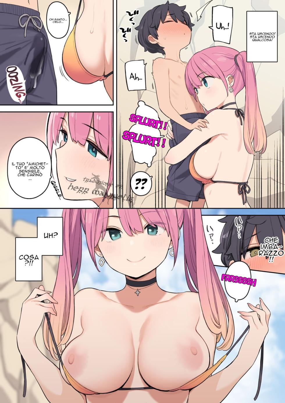 [Higuma-ya (Nora Higuma)] Moshi Umibe de Ecchi na Onee-san to Deattara | Ho incontrato una tettona in spiaggia [Italian] [Herr Mannelig] - Page 6