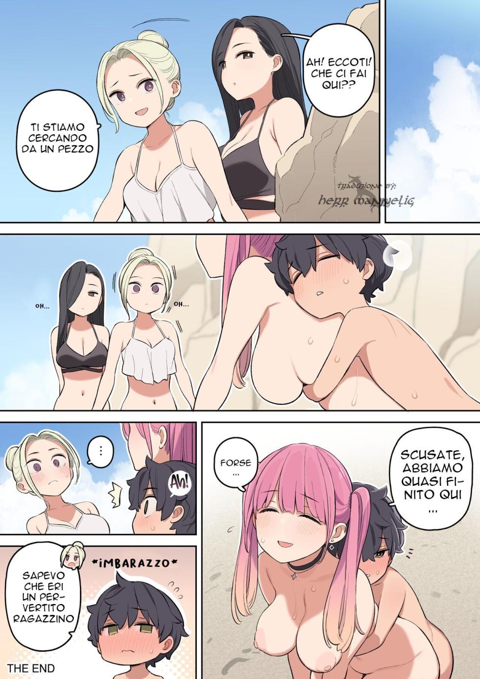 [Higuma-ya (Nora Higuma)] Moshi Umibe de Ecchi na Onee-san to Deattara | Ho incontrato una tettona in spiaggia [Italian] [Herr Mannelig] - Page 27