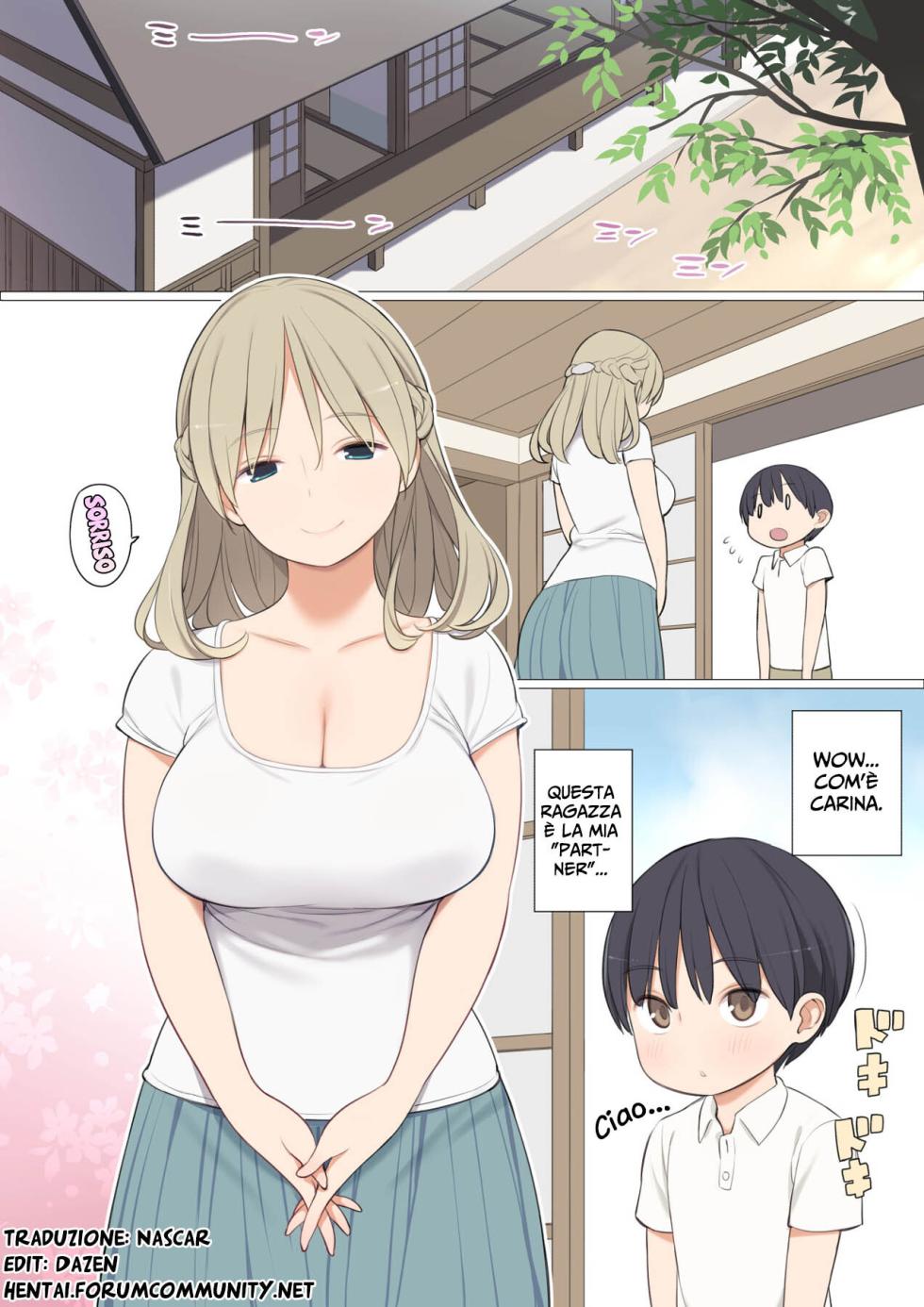 [Higuma-ya (Nora Higuma)] Toaru Mura no Fudeoroshi Jijou | L'usanza del villaggio [Italian] [Hentai Fantasy] - Page 1