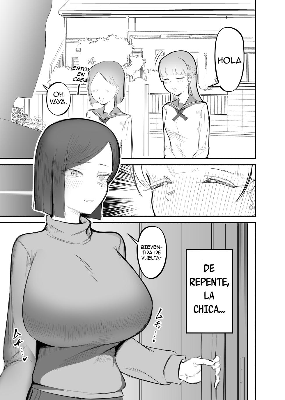 [Flat Rurit (Taira Rurit)] Onna ga Bokki suru Hodo Eroi Hitozuma | Married Woman Who's So Lewd She Gives Women Boners [Spanish] [Don Maxi] - Page 2