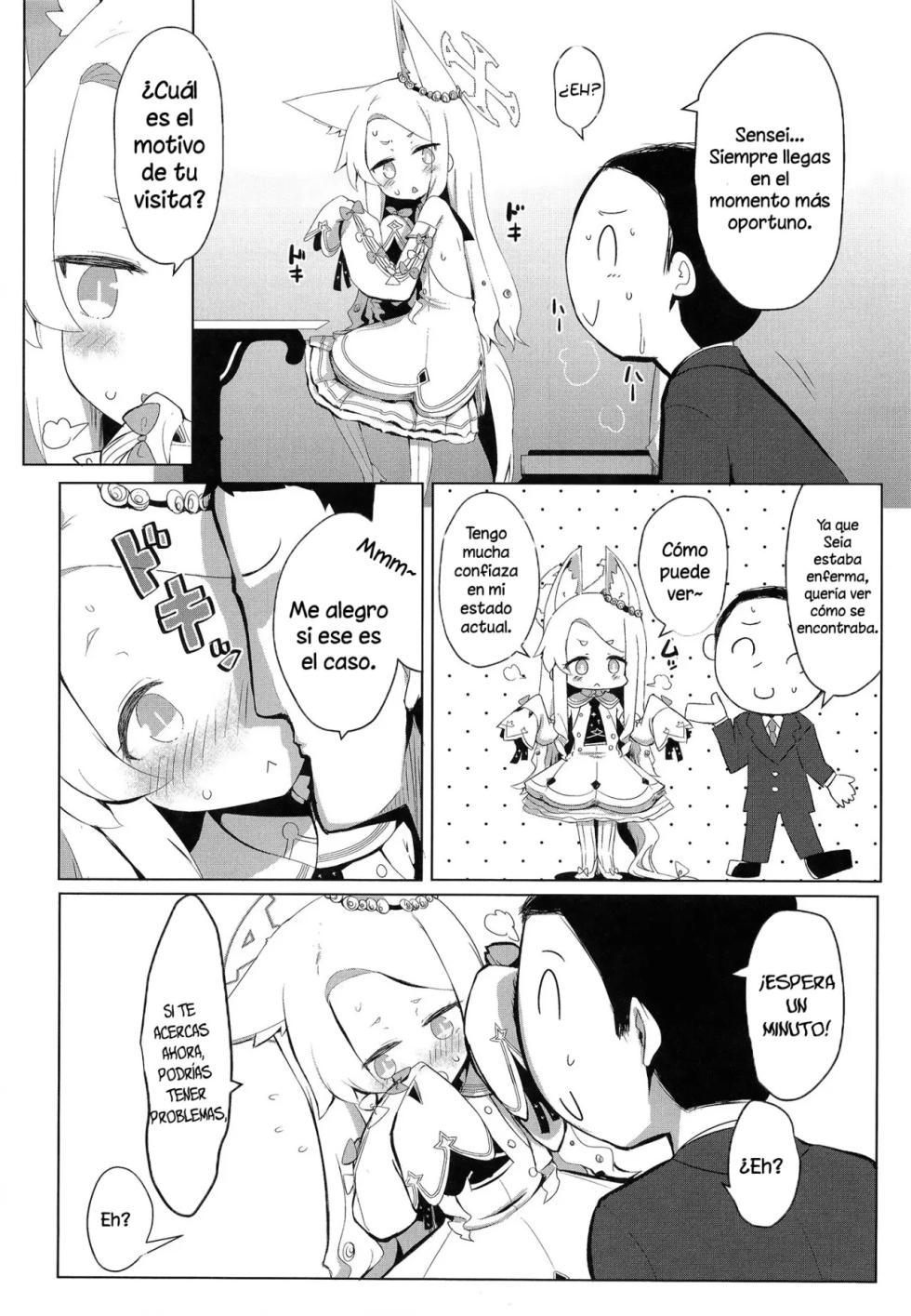 [Ramen Rice (Razy)] Hatsujou Seia de sumanai (Blue Archive) [Digital] [Spanish] [Traductor X] [Digital] - Page 4