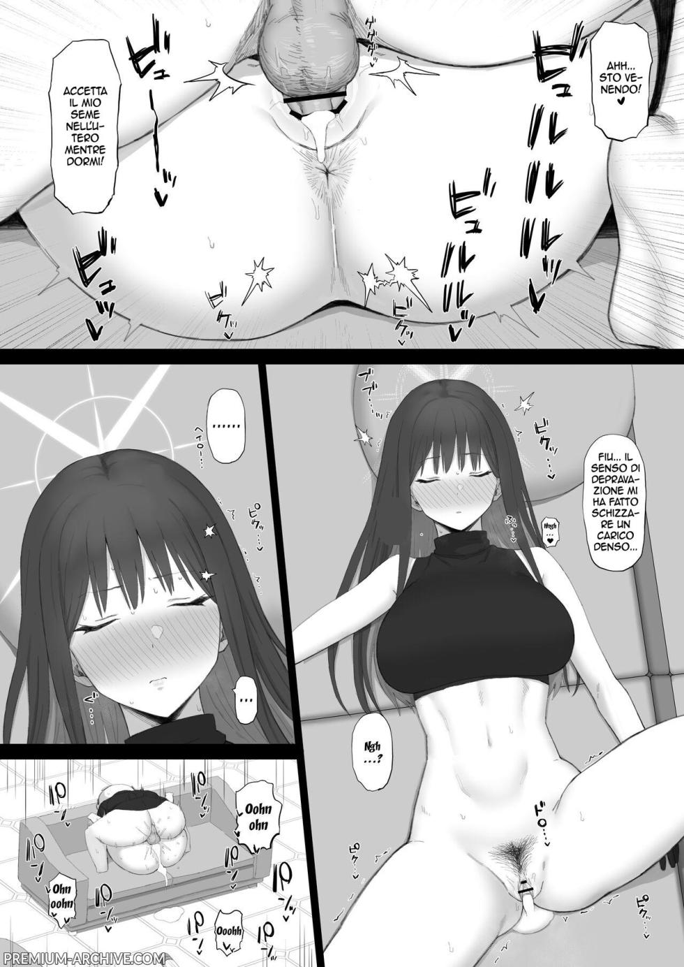 [Gomuhachi (Gomu)] Muchi ni Shokuzai Kyouiku ni Nikuyoku | Redenzione per L' Ignoranza Istruzione per la Lussuria (Blue Archive) [Italian] [Digital] - Page 21