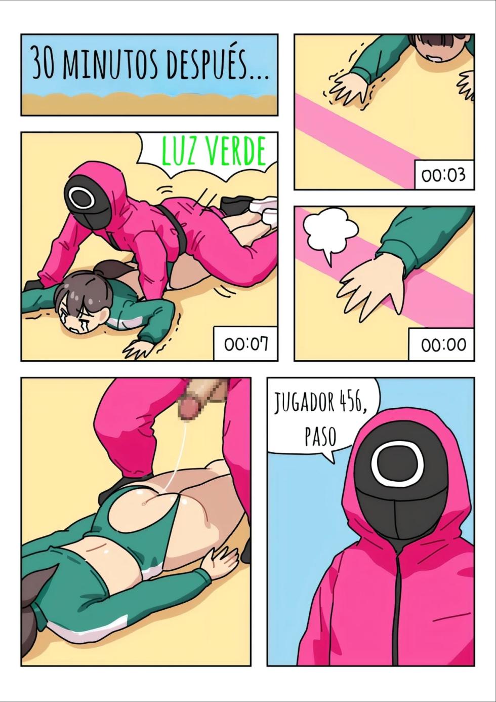 [Popuka9] Sissy Game (Squid Game) [Spanish][Futawara] - Page 11