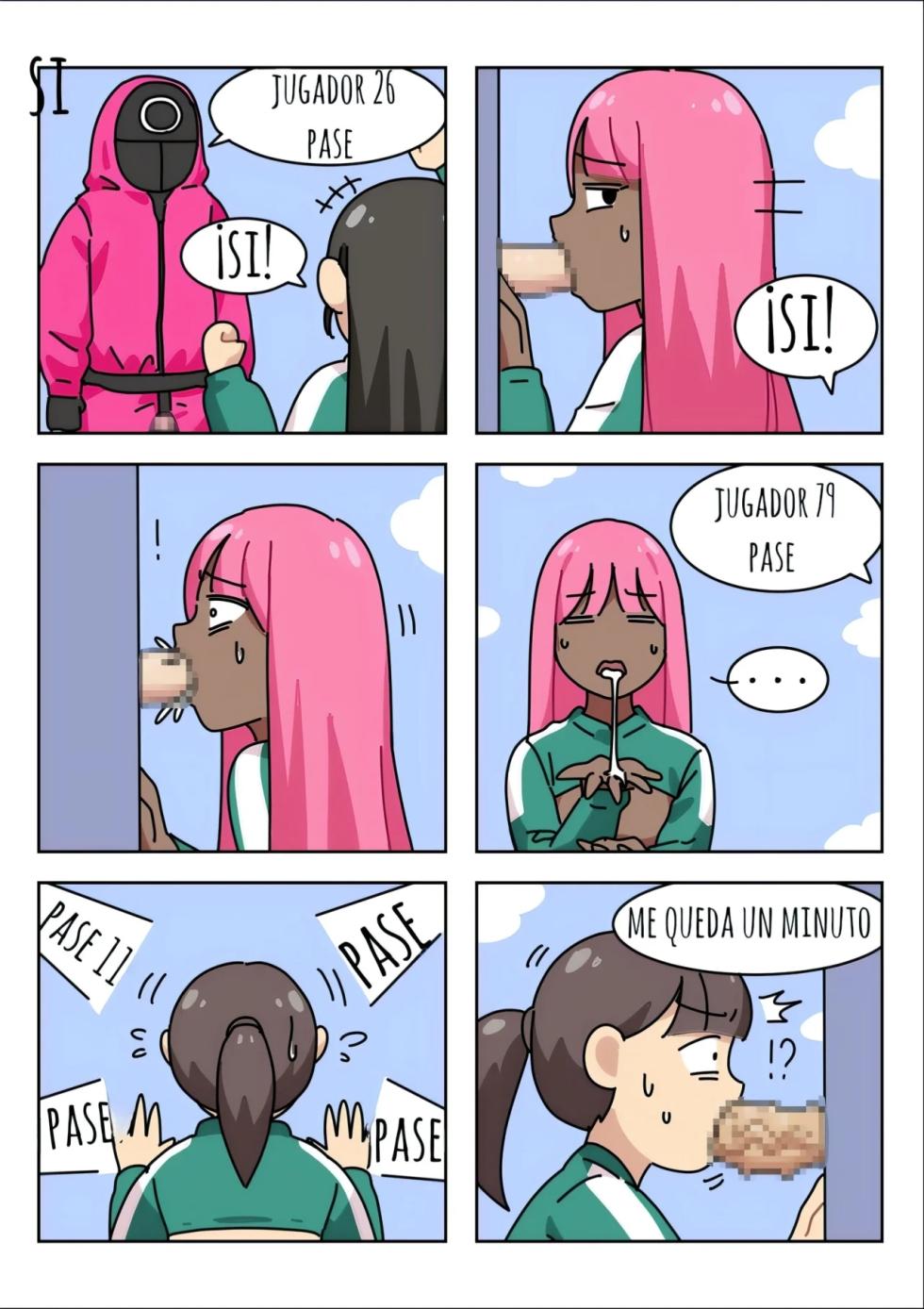 [Popuka9] Sissy Game (Squid Game) [Spanish][Futawara] - Page 18