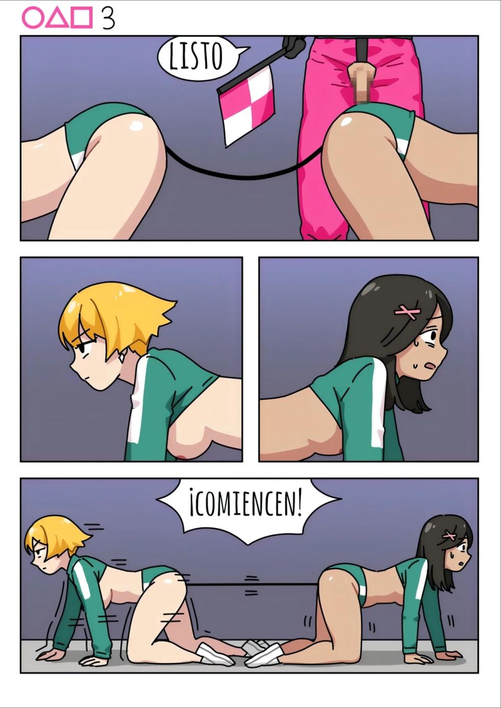 [Popuka9] Sissy Game (Squid Game) [Spanish][Futawara] - Page 24
