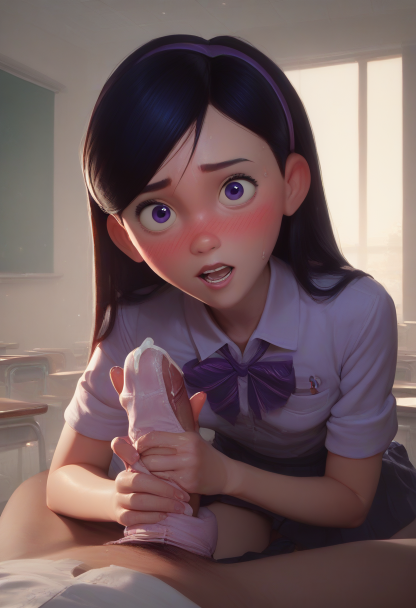 AICHARGEN Violet Parr Panty Play [AI Generated] - Page 3