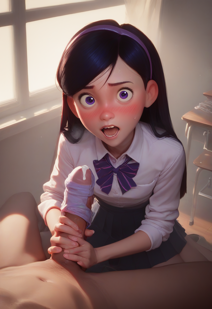 AICHARGEN Violet Parr Panty Play [AI Generated] - Page 4