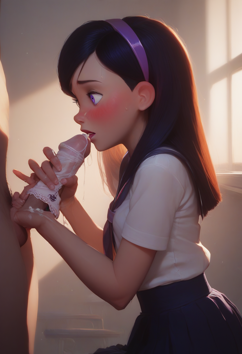 AICHARGEN Violet Parr Panty Play [AI Generated] - Page 20