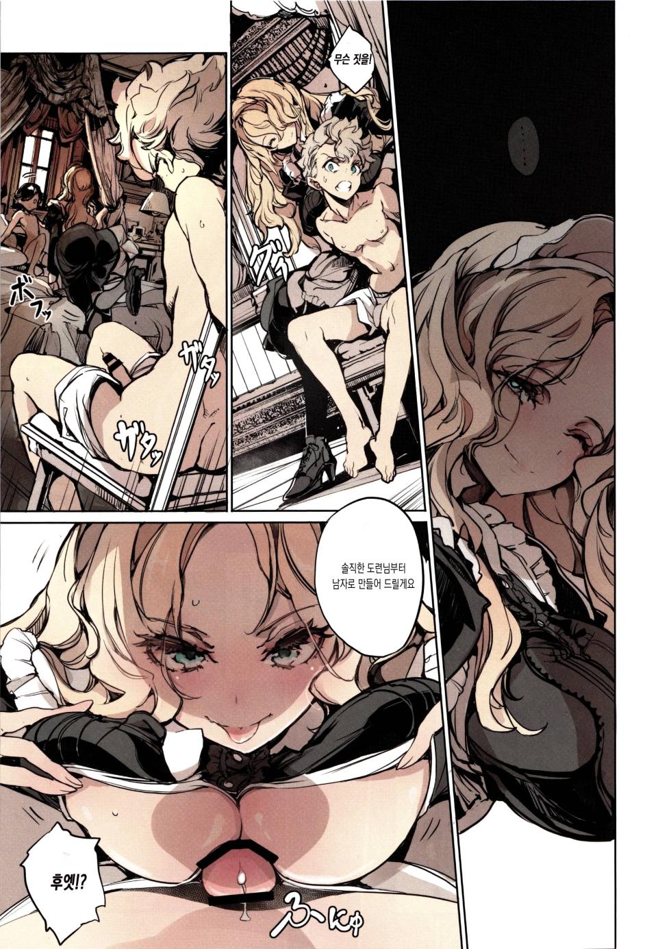 (C103) [70 Nenshiki Yuukyuu Kikan (Ohagi-san)] Beatrice Brothel 3 | 비아트리스 공주관 3 [korean] - Page 20