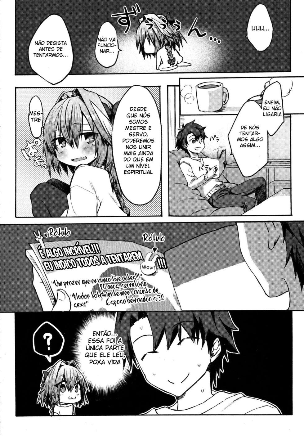 (C97) [Nekorobi (Nakajima Kotoko)] Gaman Dekiru mon!! (Fate/Grand Order) [Portuguese-BR] - Page 5
