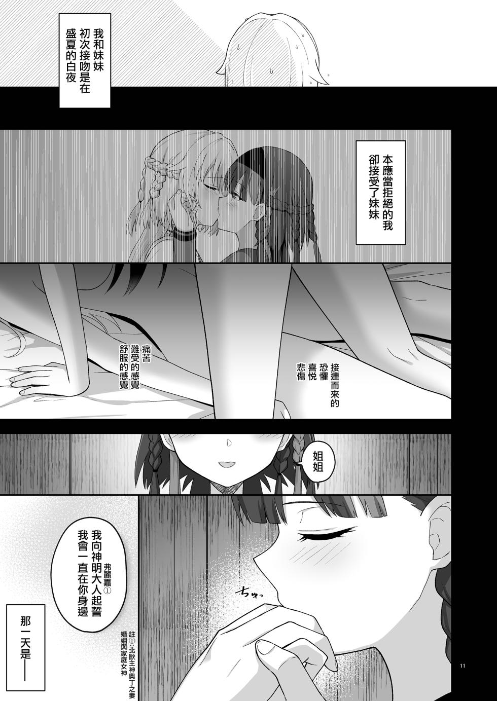 [Tanjoubi Omedetou (K)] Olgan Shimai no Kinenbi - A SIGNIFICANT DATE FOR SISTERS | 奥尔加姐妹的纪念日 (Puella Magi Madoka Magica Side Story: Magia Record) [Chinese] [Digital] - Page 10